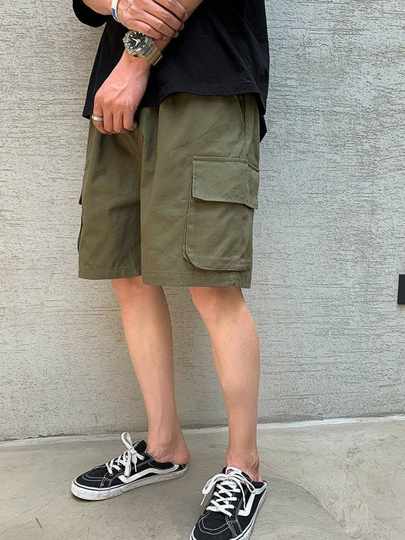 Summer men's casual five-point pants