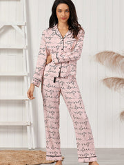 Cardigan Long Sleeve Pajamas
