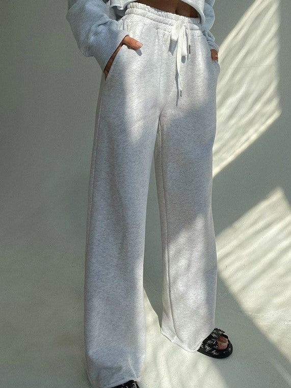 Loose-fitting Wide-leg Trousers