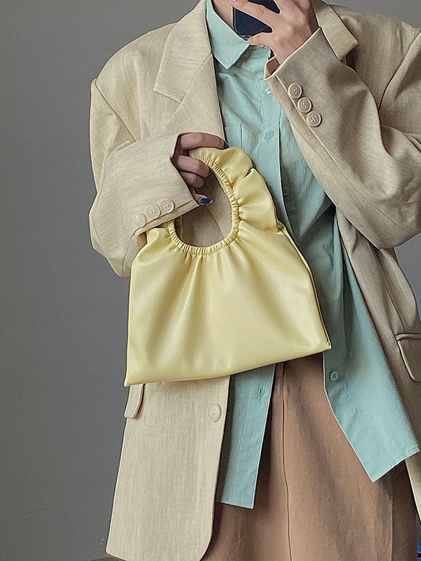 Girl Concave Shape Fold Bag