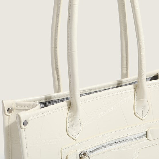 Premium Crocodile Print Tote Bag