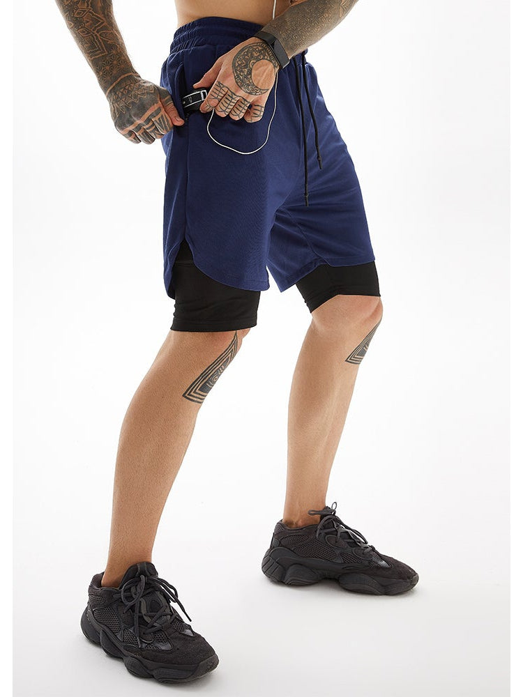 Sport-Fitness-Shorts für Herren 