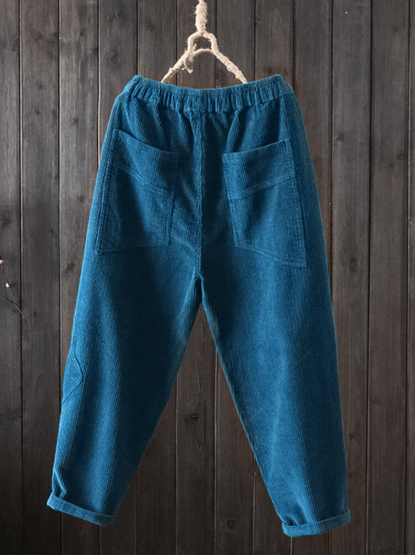 Retro Plus Size Harem Pants