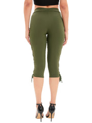 Kurze Cargo-Stretch-Reithose 