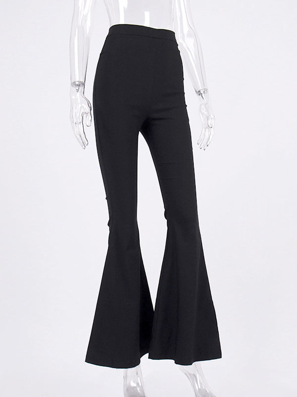Package Hip Flared Trousers