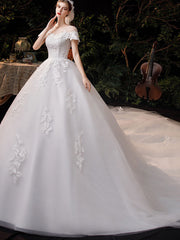 Super Fairy Big Tail Dream Temperament Knot Wedding Dress