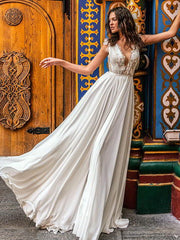 Elegantes ärmelloses Abendkleid 