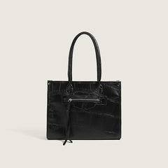 Premium Crocodile Print Tote Bag