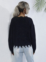 Black Knit Sweater