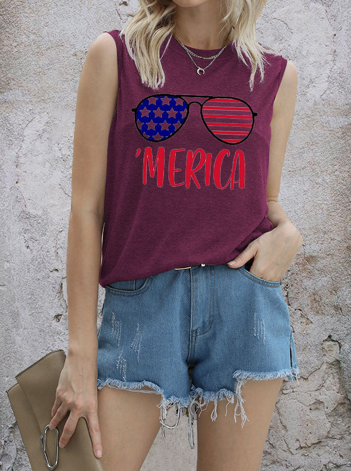 Camiseta sin mangas América 