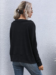 Knitted Long Sleeve Sweater