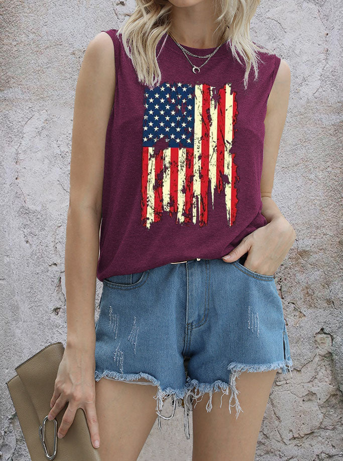 Tanktop zum amerikanischen Unabhängigkeitstag