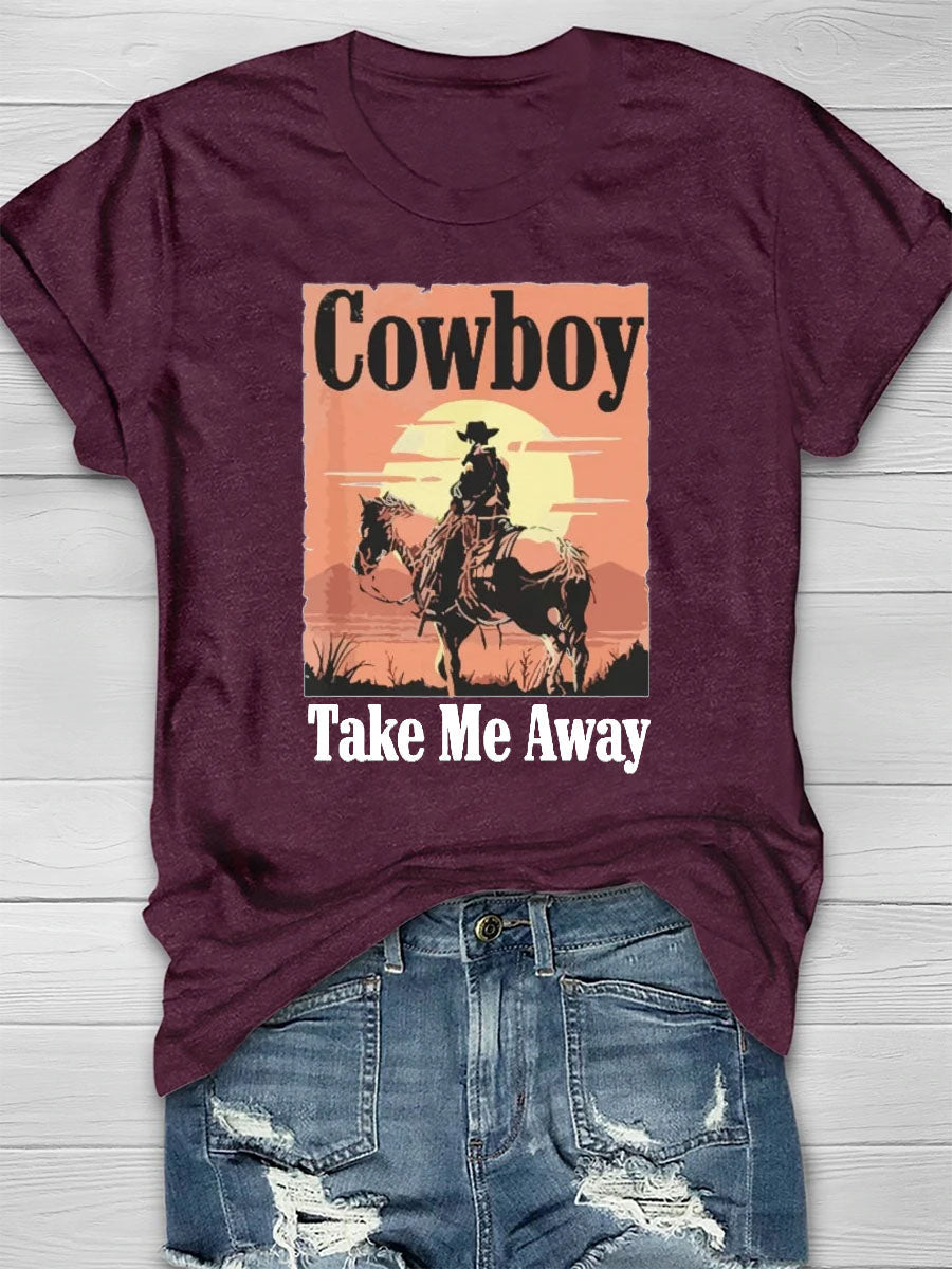 Camiseta de vaquero 