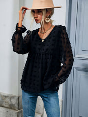 Mesh Long Sleeve Shirt