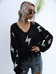 Lightning Knit Sweater