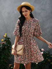 Floral Chiffon Dress