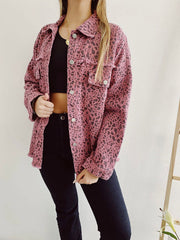 Leopard Star Long Sleeve Jacket