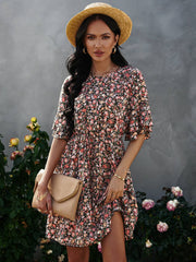 Floral Chiffon Dress