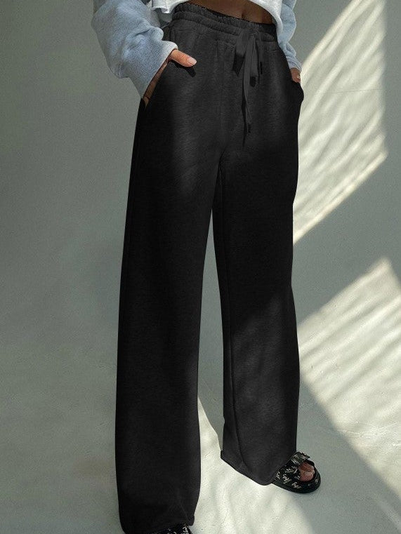 Loose-fitting Wide-leg Trousers