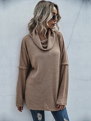 Stacked Collar Knit Sweater