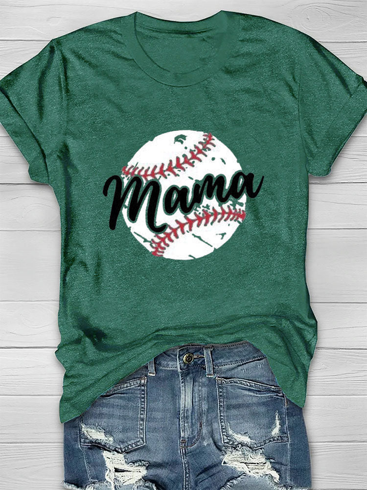 Baseball MAMA T-shirt