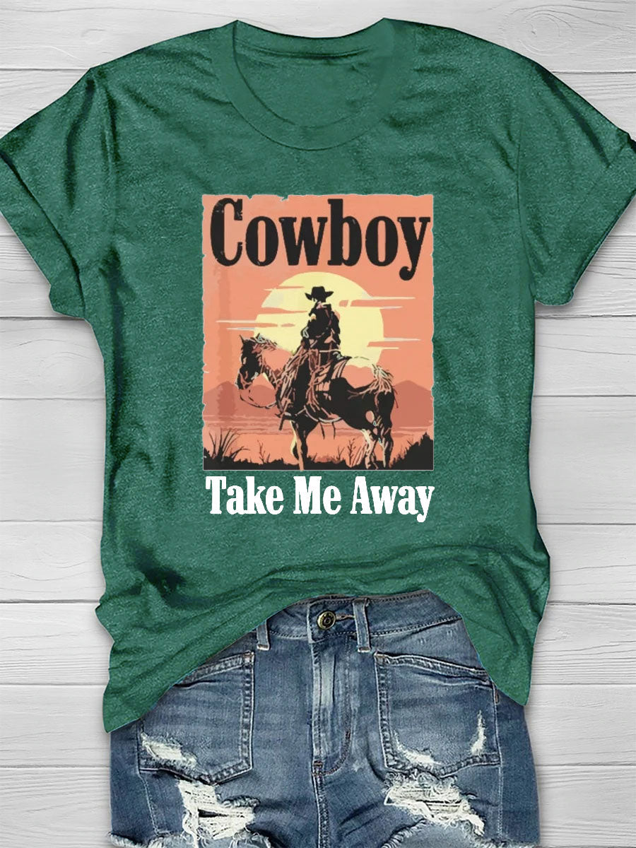 Camiseta de vaquero 