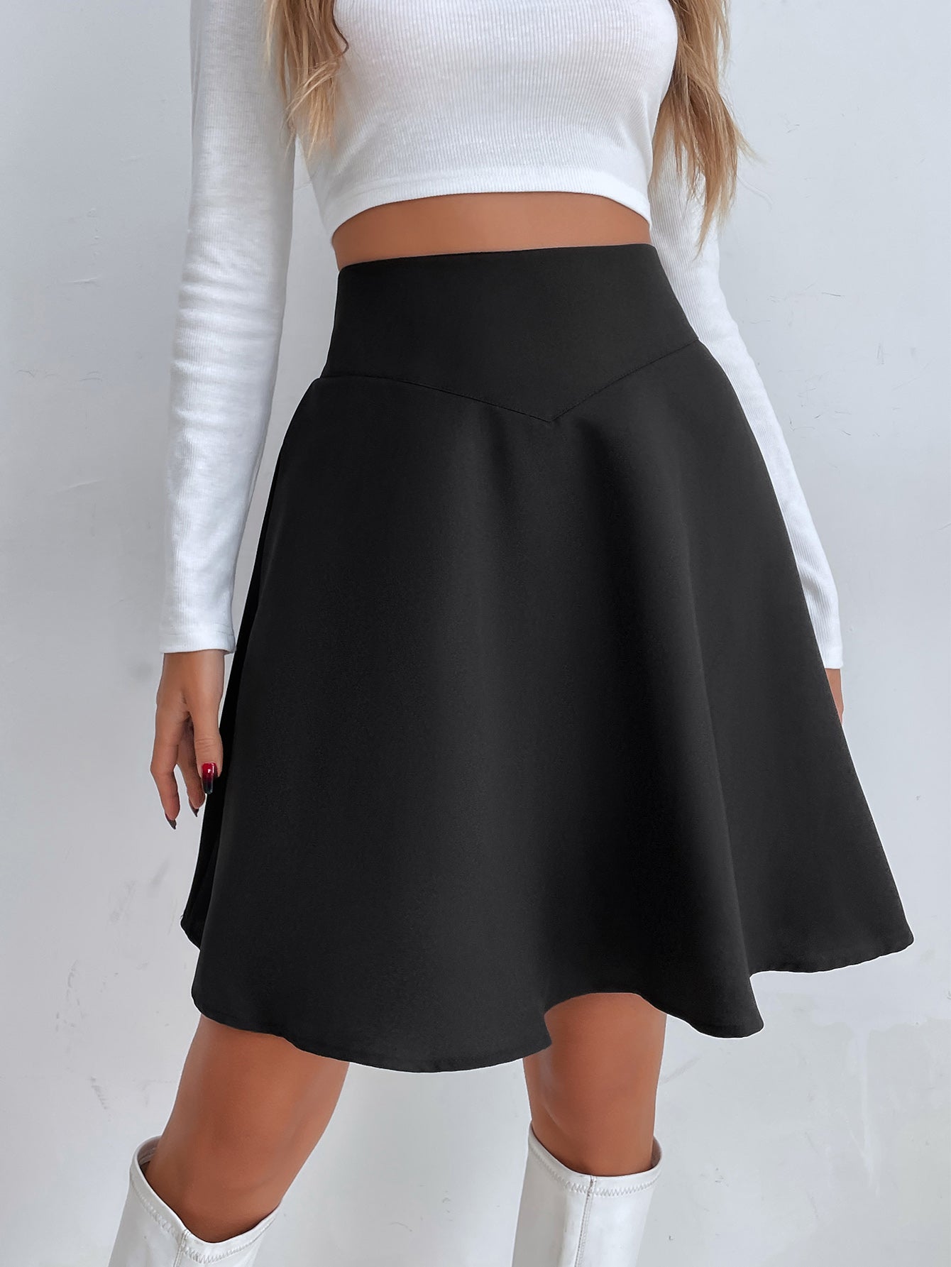 Elegant Pleated Skirt