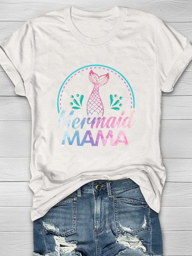 Mermaid MAMA T-shirt