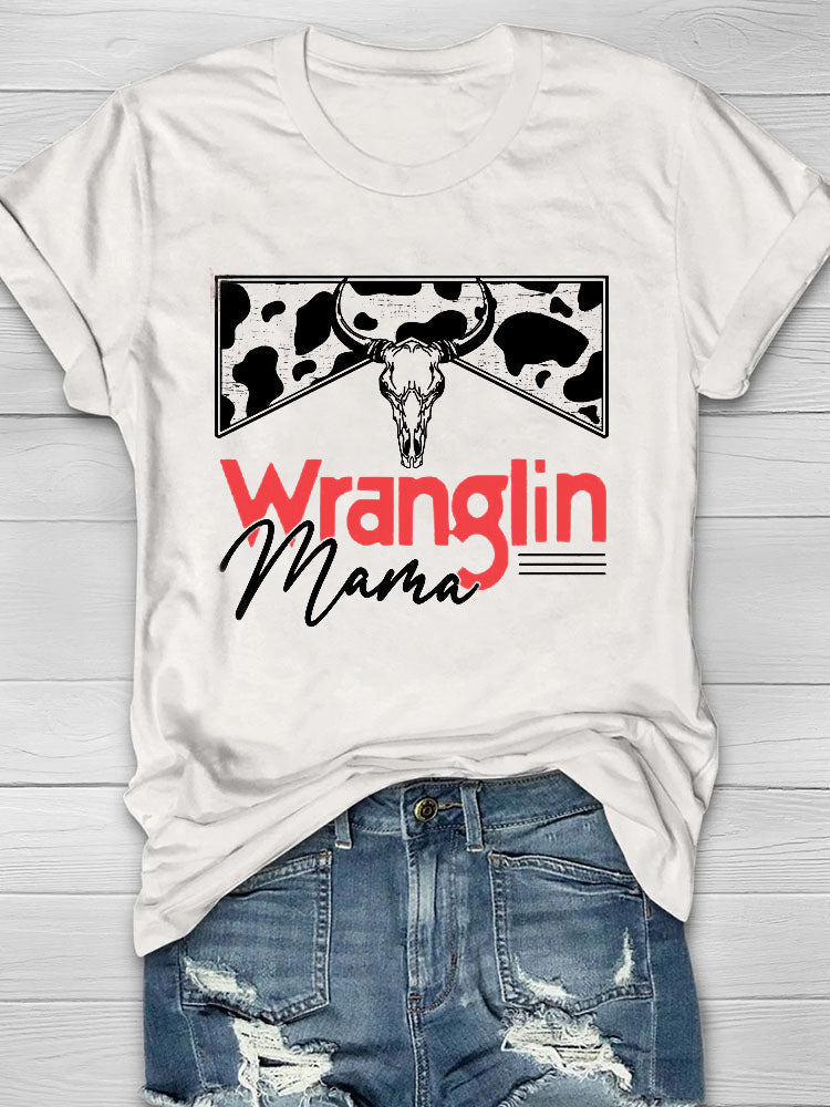 Camiseta Wranglin Mama