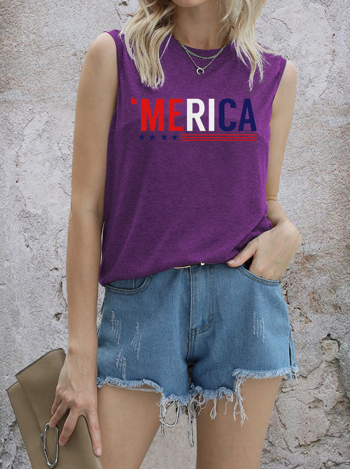 Camiseta sin mangas MERICA