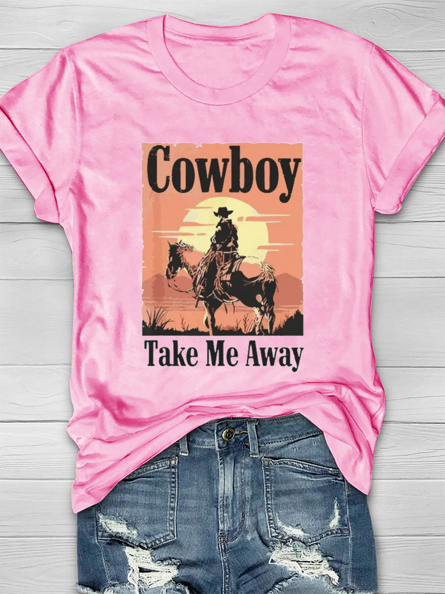 Camiseta de vaquero 