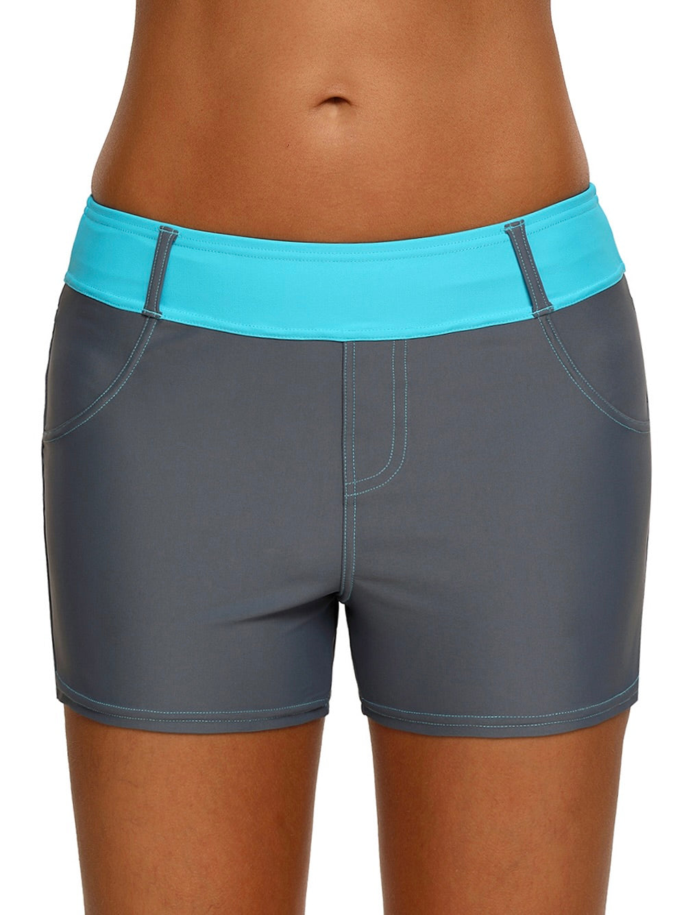 Quick Dry Stretch Swimming Trunks