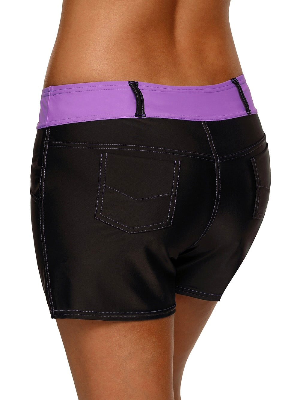 Quick Dry Stretch Swimming Trunks