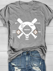 Funny Baseball Field Positions  T-Shirt