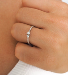 Anillo Ella de plata