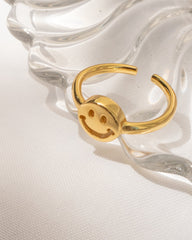 Anillo Sonrisa Oro