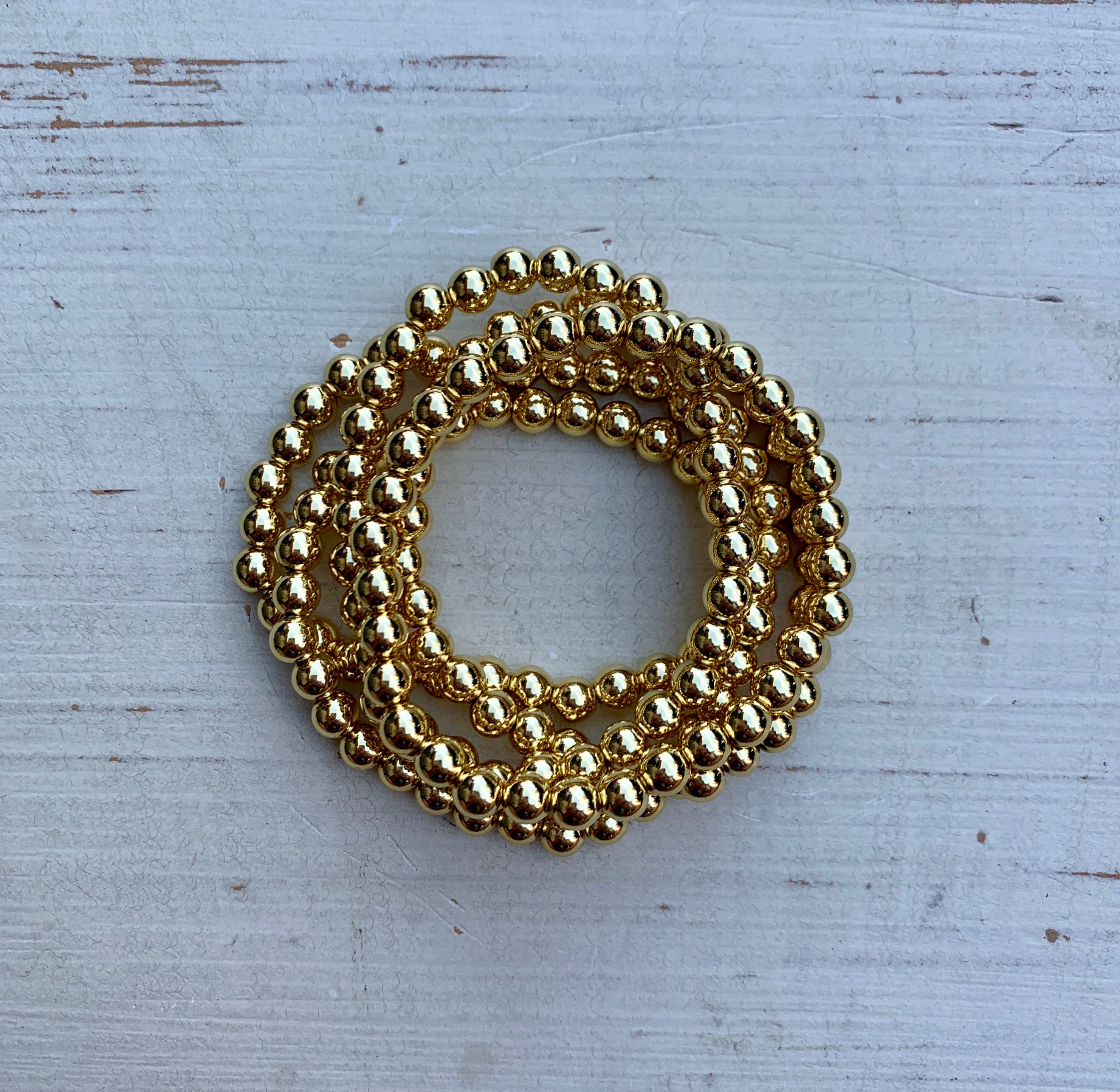 Apilables Metálicos - Dorado 6mm