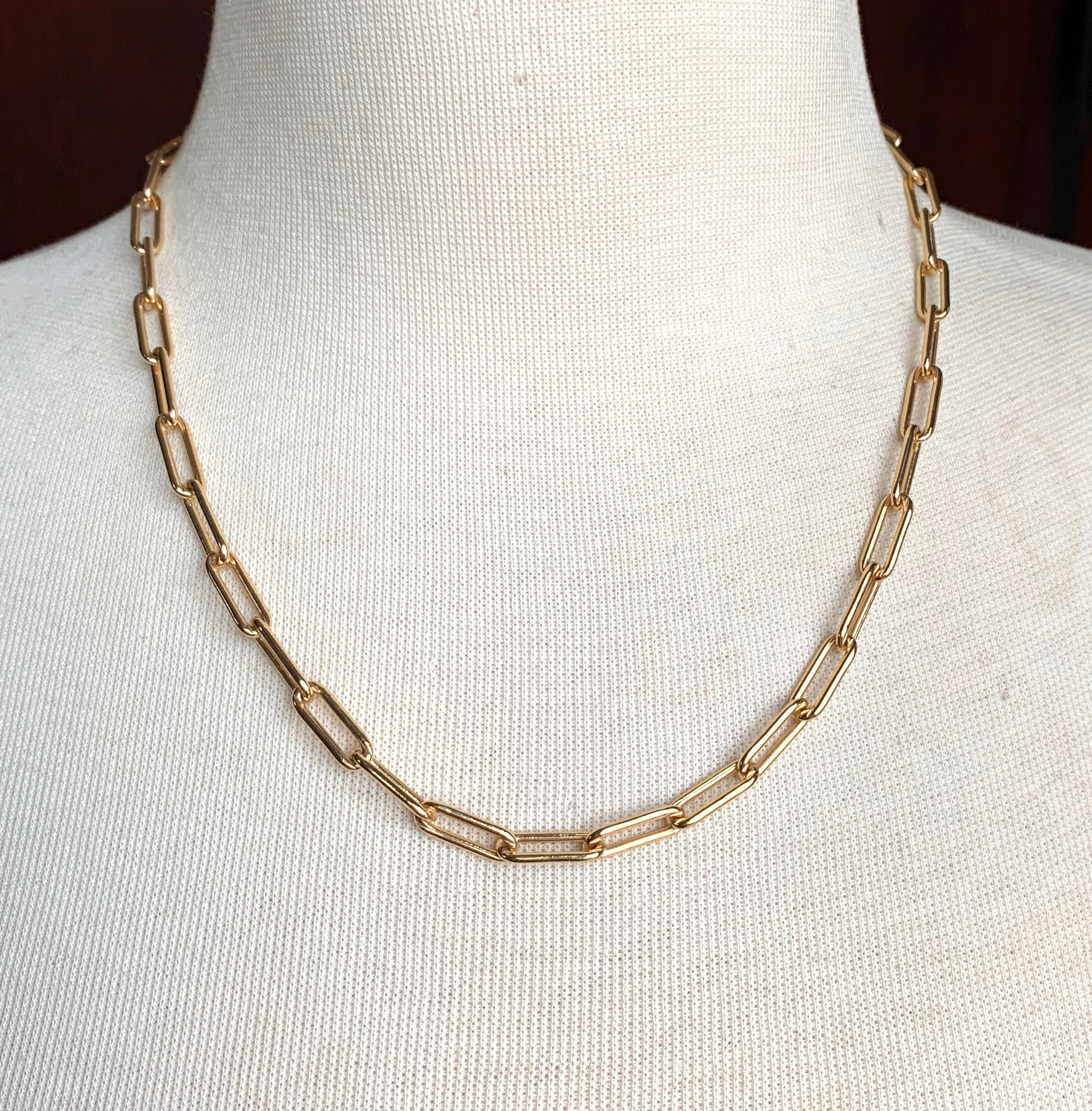 Large Link Necklace