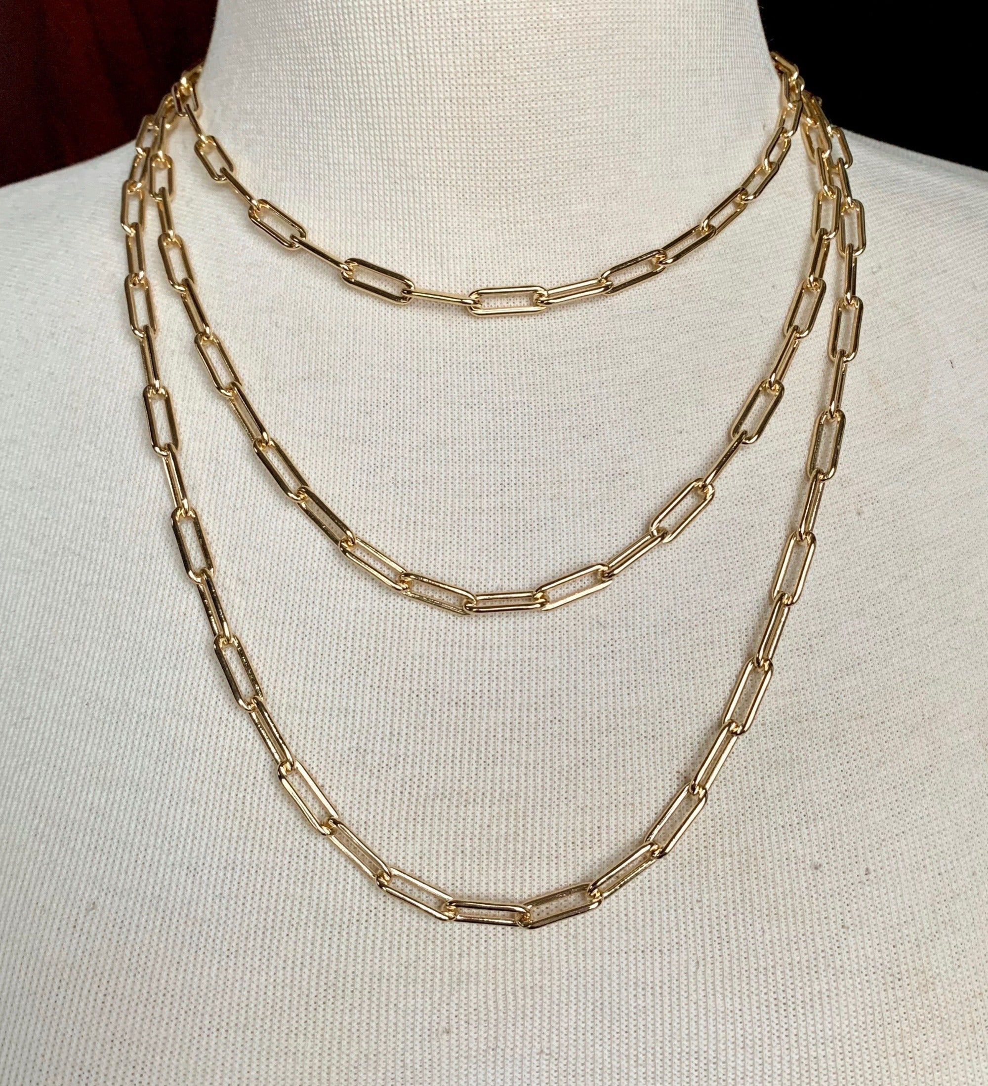 Large Link Necklace