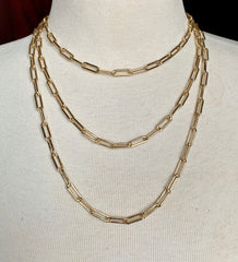 Large Link Necklace