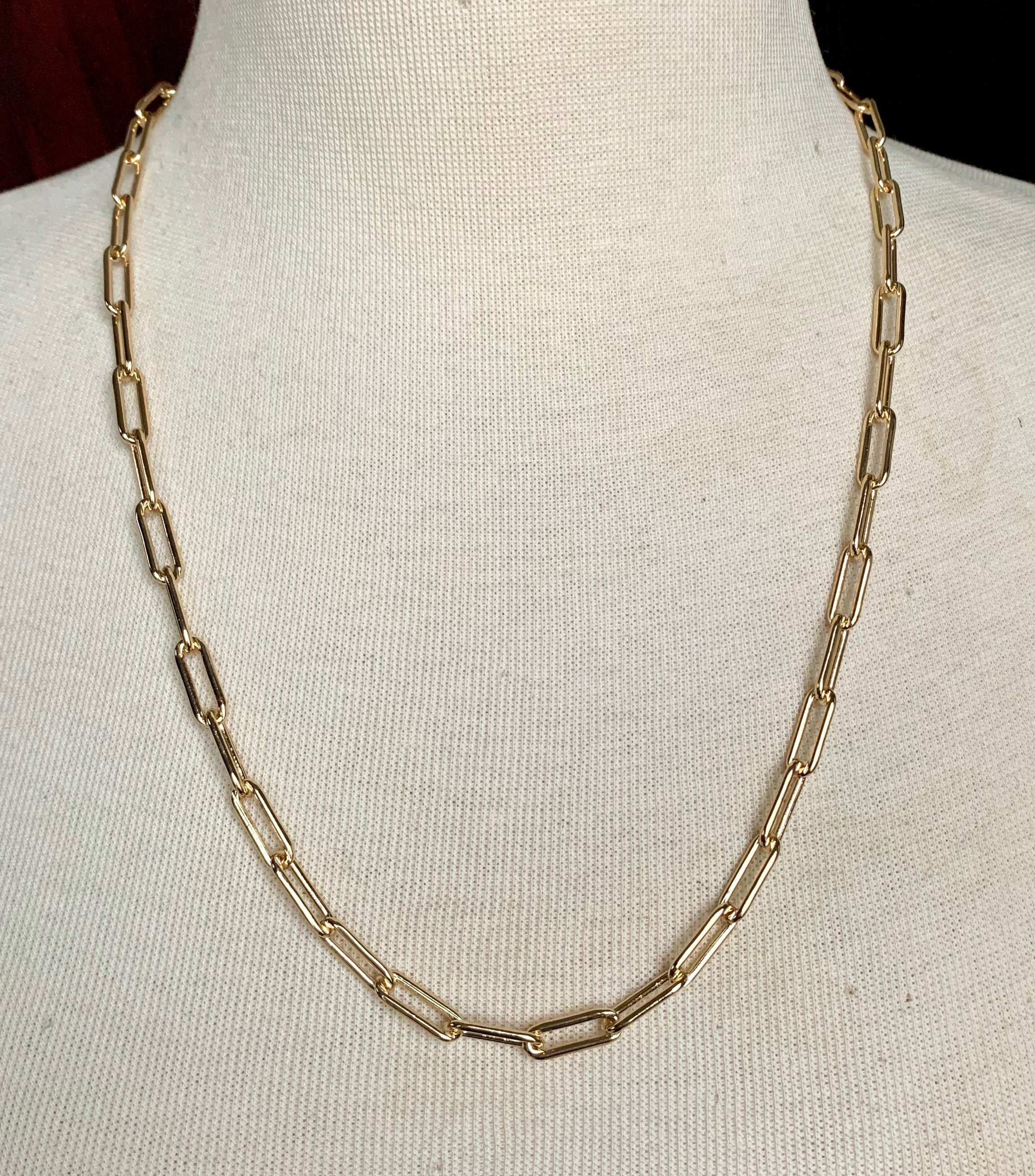 Large Link Necklace