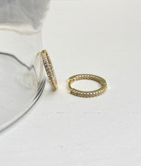 Willow Gold Creolen Mittel