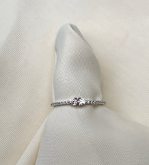 Anillo Ella de plata