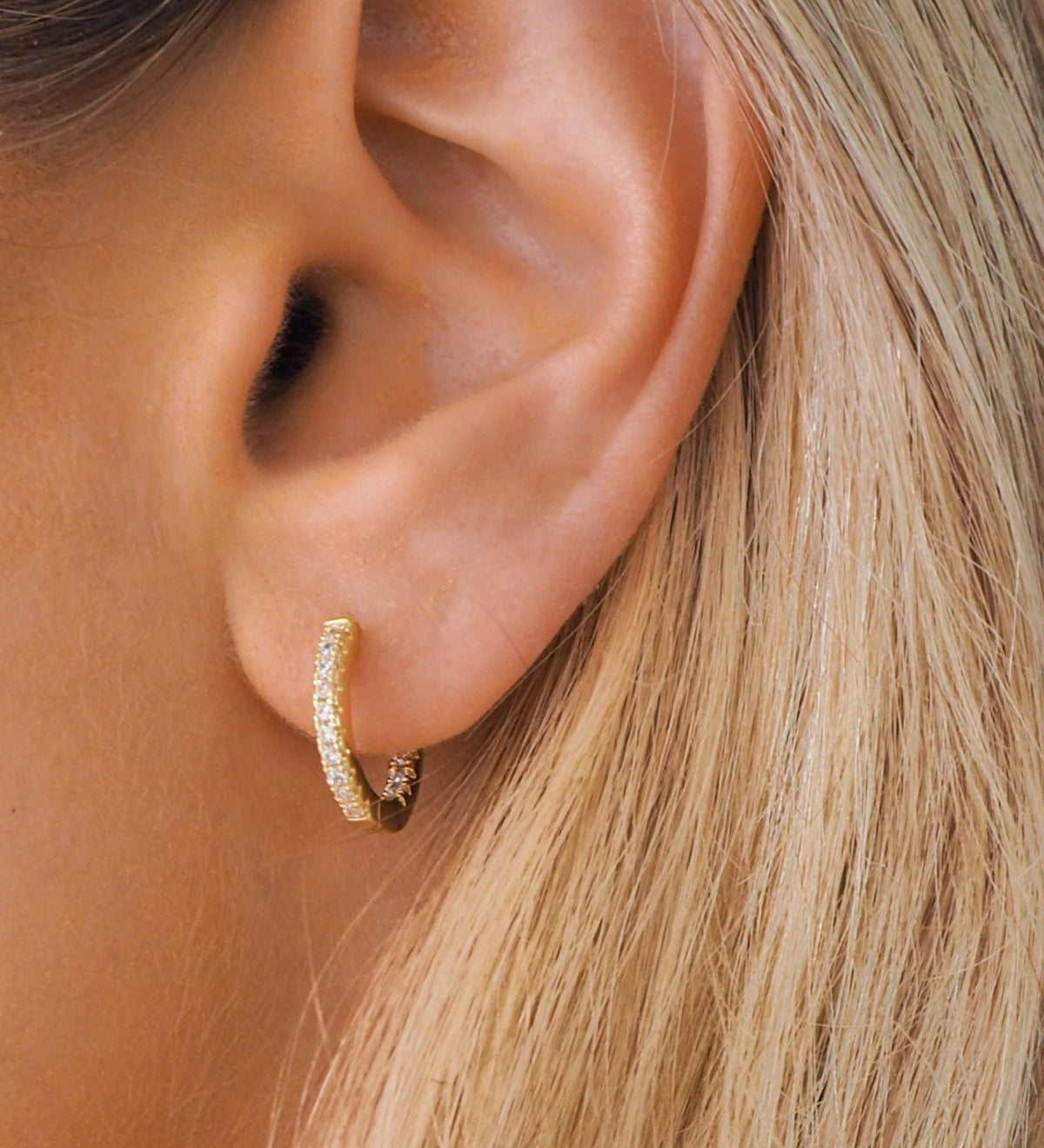 Willow Gold Hoops Small