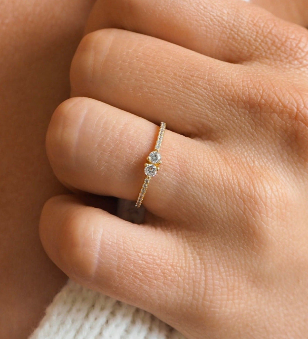 Anillo Ella de oro