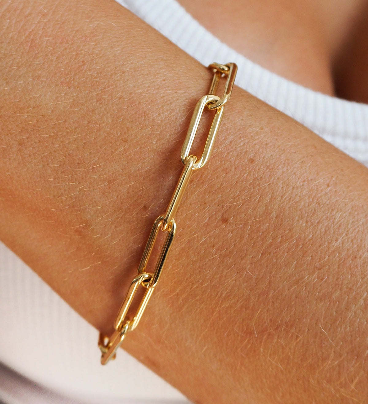 Large Link Bracelet