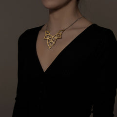 Modern Symmetric Necklace