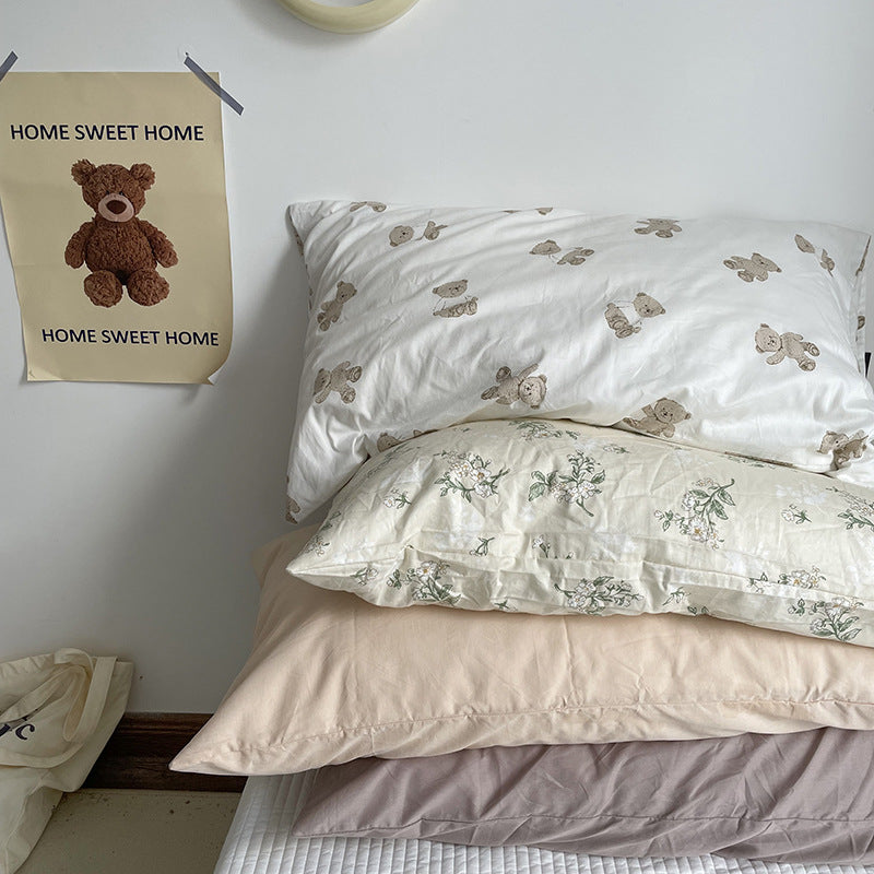 Assorted Washed Cotton Pillowcases (13 Styles)