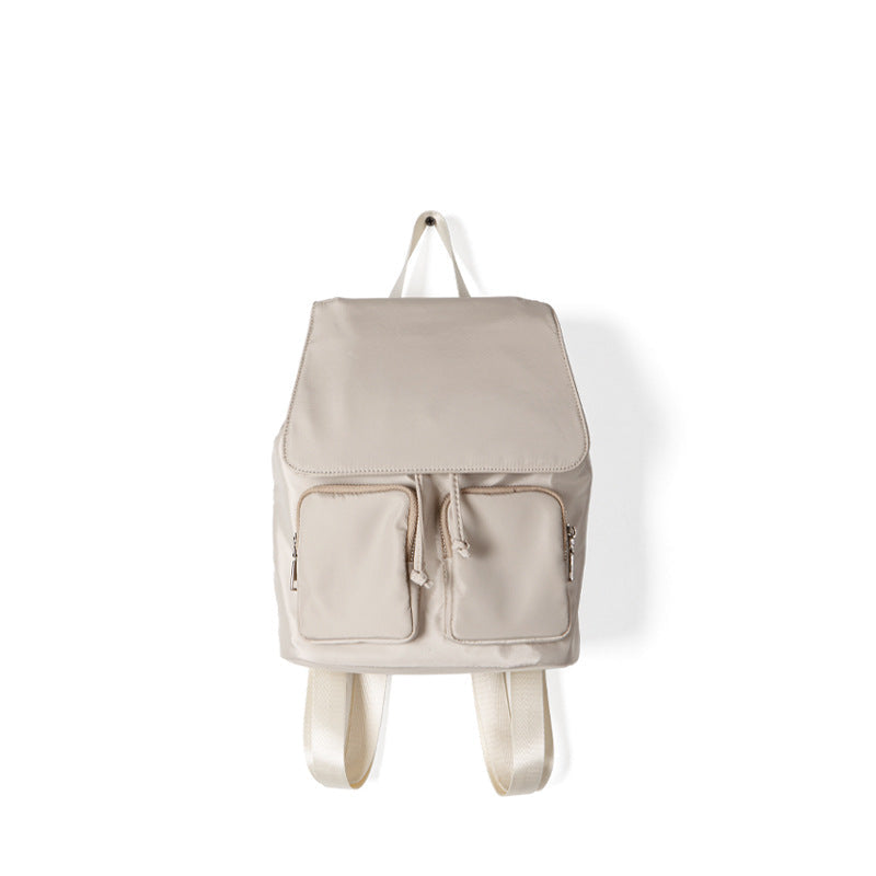 Large capacity casual nylon backpack