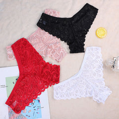 4pack Floral Lace Panty Set